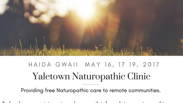 Haida Gwaii Clinic Visit May 16, 17, and 19, 2017